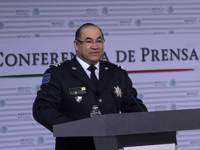 El comisionado nacional de la policía, Enrique Galindo Ceballos, informó que junto con Cazarín Molina fueron capturados Marco Antonio Rocha García, Rafael Ortega Aquino y Yahir Martínez Mora.