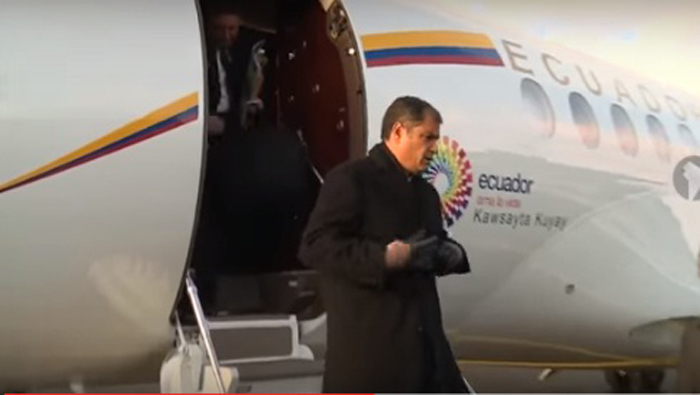 El presidente Correa indicó que llegará a la cumbre con propuestas concretas como el concepto de justicia climática.