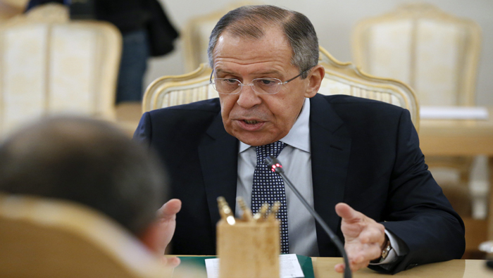 Lavrov dejó claro que no hay precondiciones para el cese de las hostilidades en Siria.