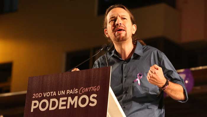 Iglesias cuestiones las pretensiones de Rajoy por su intento de reeleción para la presidencia de España