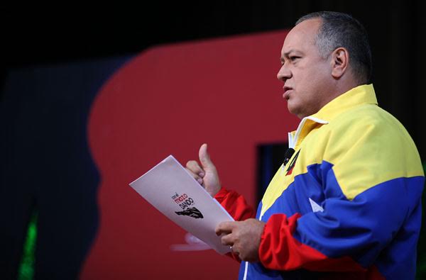 Cabello manifestó que la derecha jugó sucio en las elecciones parlamentarias.