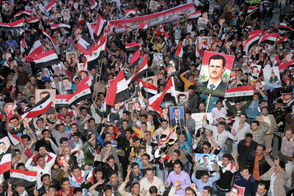 El pueblo sirio cree que el Presidente Al Assad ha podido conservar sus derechos civiles y religiosos.