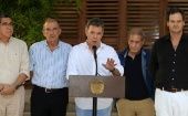 Santos afirmó que esperan que el acuerdo se firme en