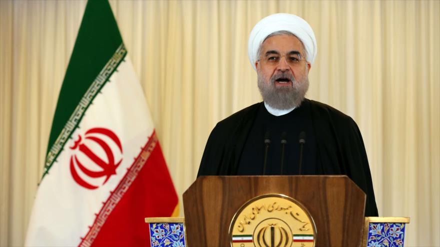 Rouhani declaró que Irán no representa amenaza para ningún país.