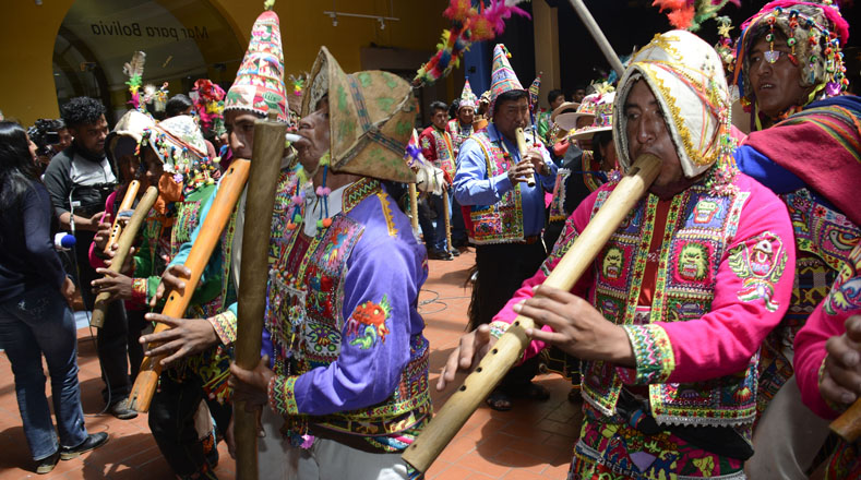 El viceministro de Interculturalidad del Ministerio de Culturas y Turismo, Ignacio Soqueré, dijo que es importante preservar la cultura boliviana.