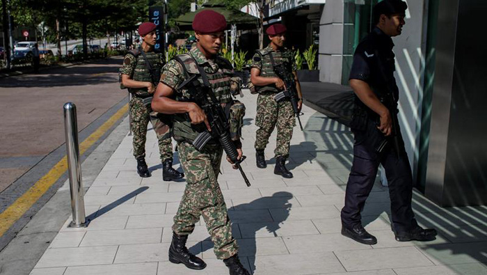 Reforzaron las medidas de seguridad en Malasia.