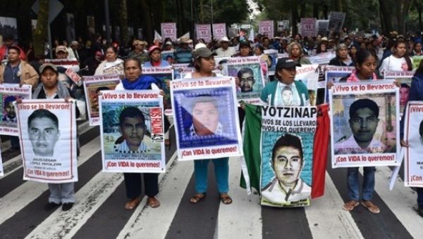Ayotzinapa Families Mark 16 Months with March for Justice | News ...