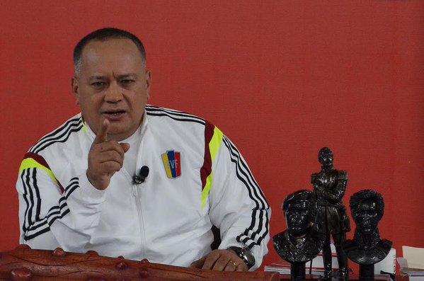 El diputado Cabello denunció una campaña mediática que busca desacreditar a Venezuela.
