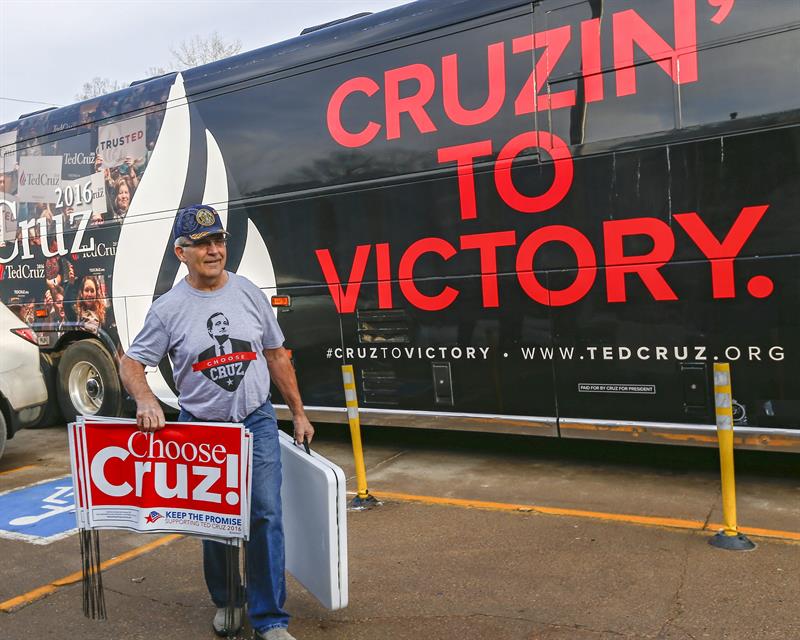 Ted Cruz deberá enfrentarse al empresario, Donald Trump, que se perfila como uno de los favoritos del partido conservador republicano.