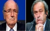 Blatter y Platini en desacuerdo con decisión de la Comisión de Apelación de la FIFA.