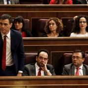 El militante del PSOE, Pedro Sánchez, aseguró que pese al fracaso no permitirá que Mariano Rajoy sea reelegido.