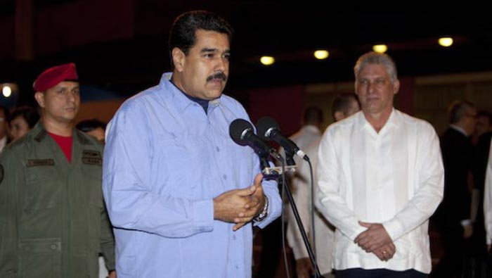 Maduro destacó la hermandad de los pueblos de Cuba y Venezuela