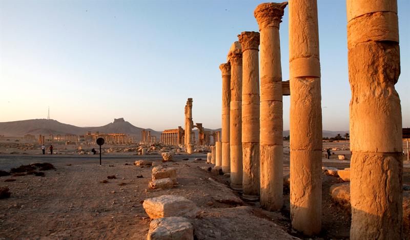 El Estado Islámico destruyó el patrimonio cultural de la ciudad de Palmira.