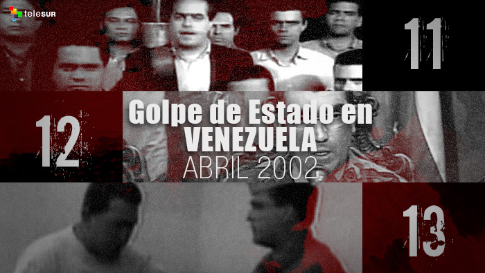 Golpe de Estado en Venezuela: 11, 12 y 13 de abril de 2002