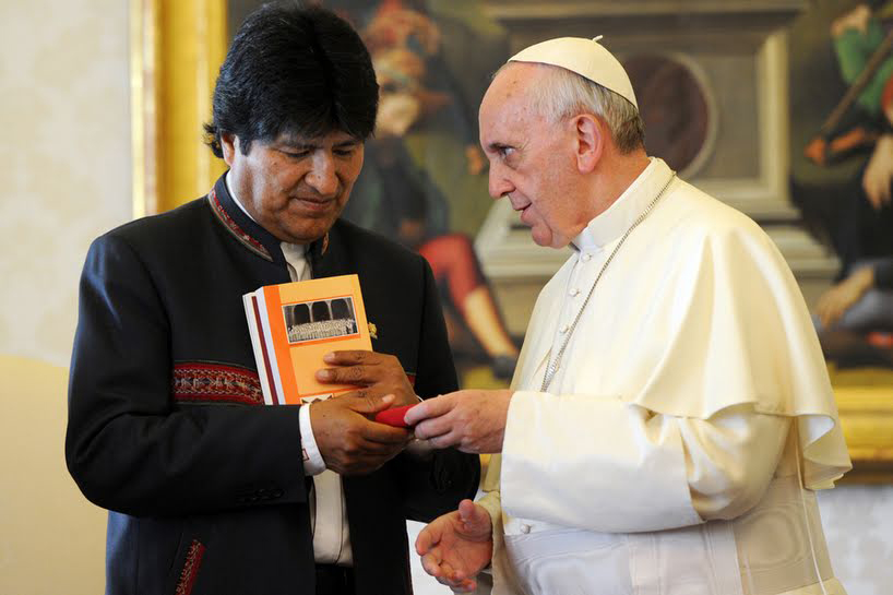 Evo Morales tendrá un encuentro privado en el Vaticano con el papa Francisco.