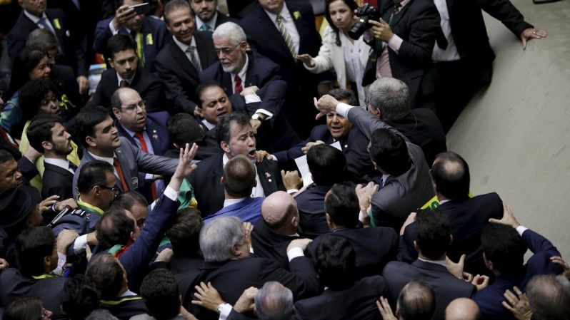 El juicio político contra Rousseff es considerado un golpe contra la mandataria elegida democráticamente. 