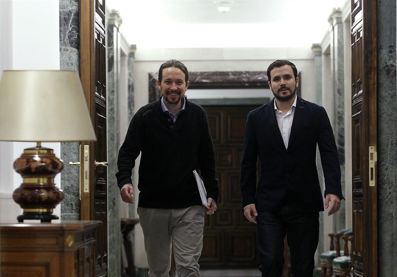 Pablo Iglesias (Podemos) aseguró este miércoles que Alberto Garzón (IU) y él tienen 
