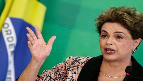 Rousseff ha reiterado que tiene la conciencia tranquila porque no cometió ningún acto ilícito que justifique el juicio político en su contra.
