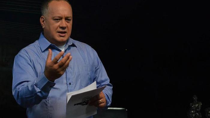 Cabello señaló que Hebert García Plaza financia el golpe contra el presidente Maduro.
