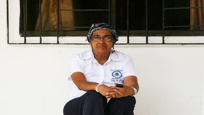 Córdoba Rosa Amelia Hernández formó parte de la primera Mesa Nacional de Víctimas de Colombia.