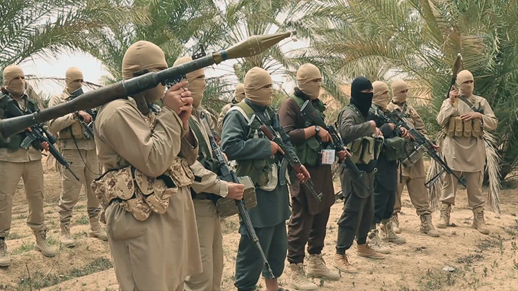 Captura del video publicado por el grupo terrorista.