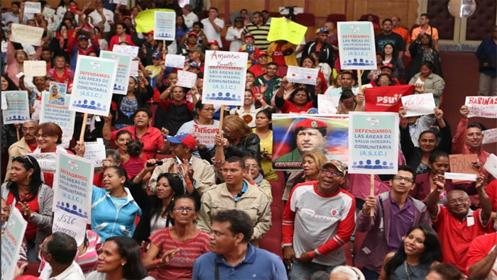 Maduro participó en un encuentro con voceros de las 590 Áreas de Salud Integral Comunitaria (Asic).