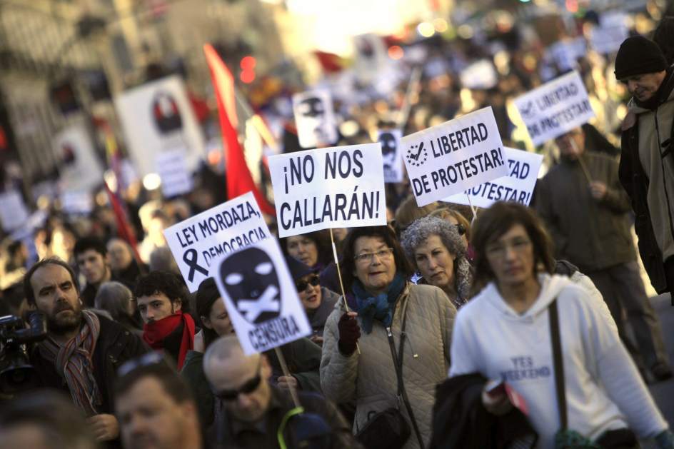 Los españoles marcharán este sábado por las calles de Madrid.