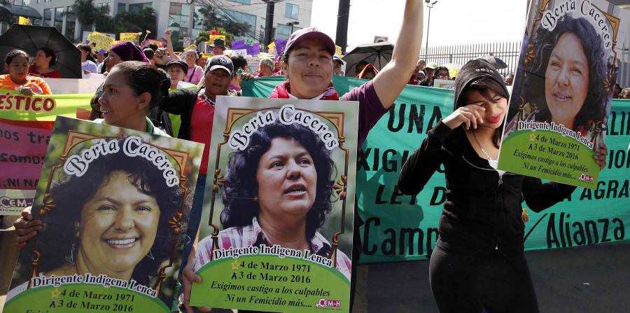 Los familiares de Berta Cáceres piden una investigación independiente.