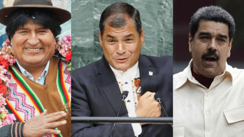 Los presidentes de Bolivia, Ecuador y Venezuela han denunciado un nuevo Plan Cóndor contra el progresismo en América Latina.