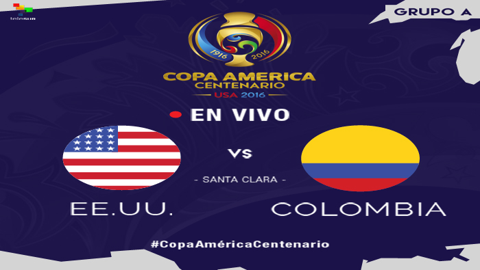 Copa América Centenario: EE.UU. - Colombia