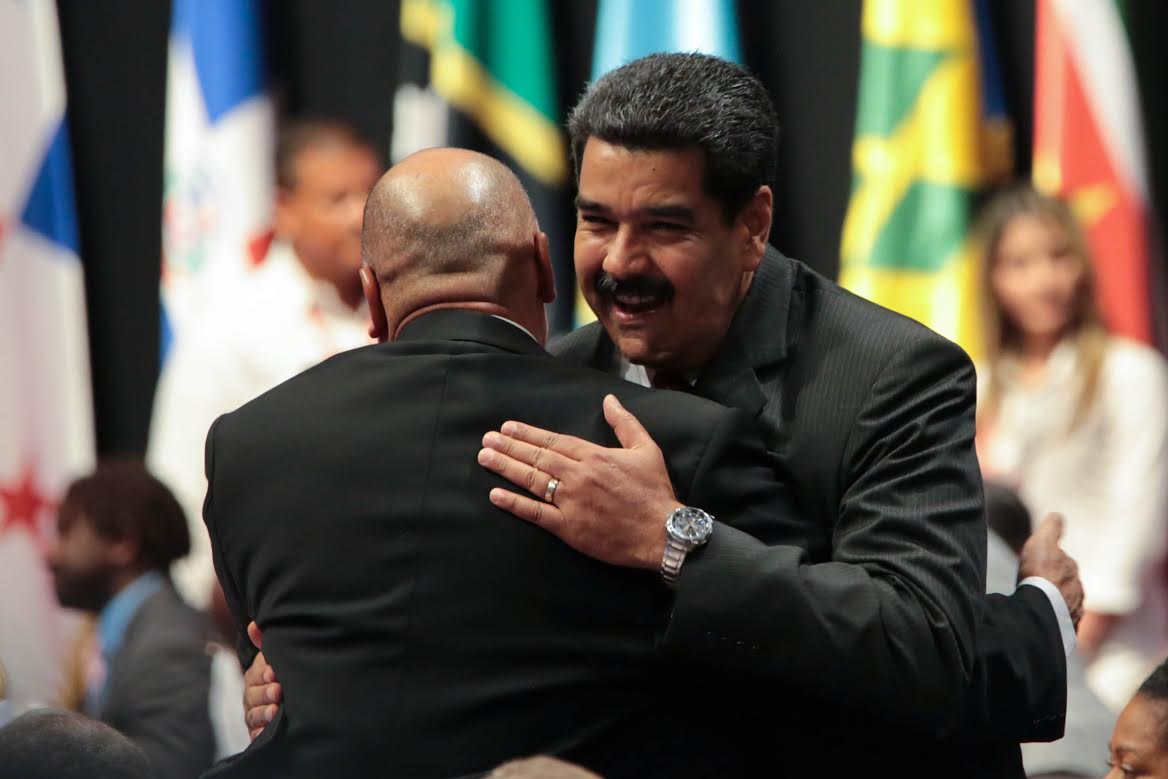 Los dignatarios de América Latina y el Caribe expresaron su respaldo a Nicolás Maduro y al pueblo venezolano.