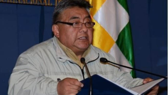 Illanes fungía como viceministro de Régimen Interior en Bolivia desde marzo pasado.
