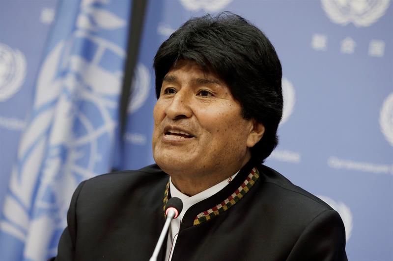 El presidente boliviano se encuentra presente en la sede de las Naciones Unidas en la ciudad de Nueva York.