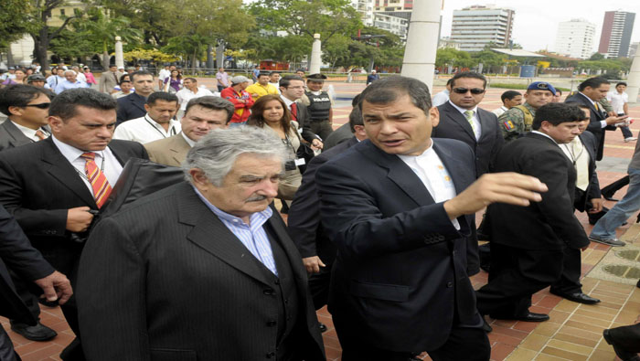 Líderes latinoamericanos de izquierda estarán en Ecuador para participar en el encuentro.