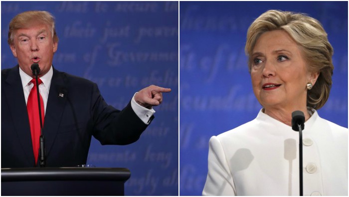 Hillary Clinton y Donald Trump se enfrentaron el 19 de octubre en el tercer y último debate presidencial.