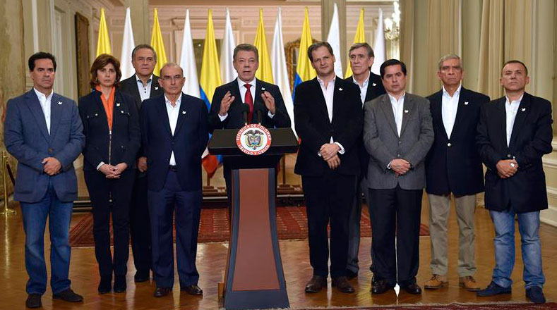 El presidente Juan Manuel Santos aseguró que se mantiene vigente el cese al fuego bilateral y definitivo en Colombia.