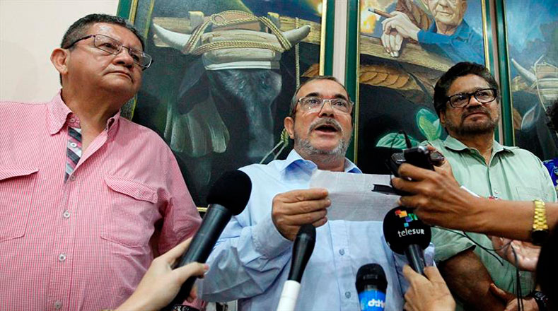 Las FARC-EP fijaron una postura de paz ante la victoria del No en el plebiscito.