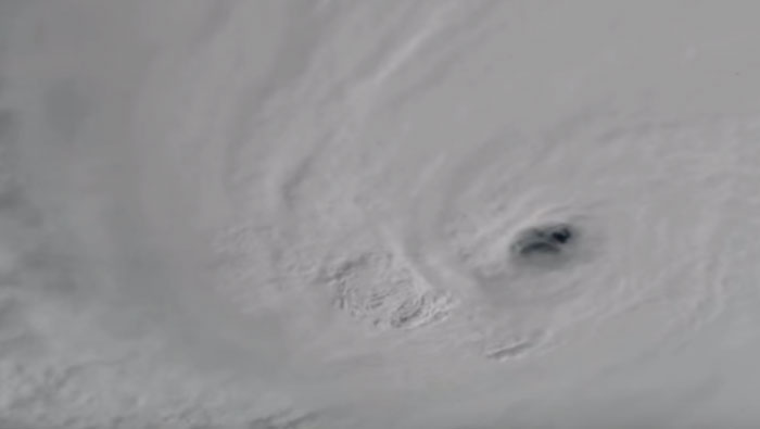 VIDEO: La potencia del huracán Matthew se ve desde el espacio