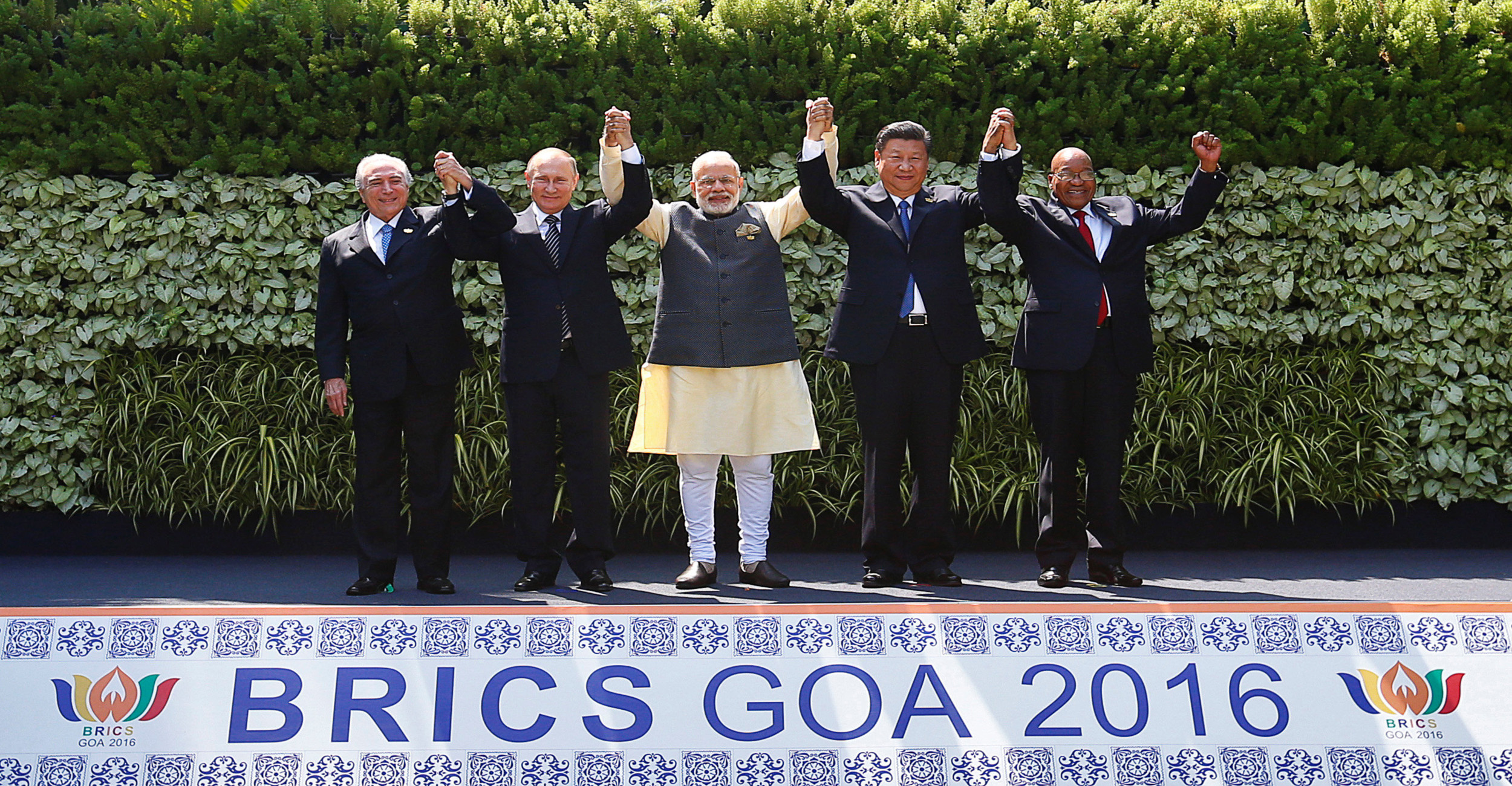 La VII Cumbre de los BRICS se desarrolla en Goa, India.