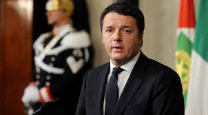 Primer ministro italiano Matteo Renzi