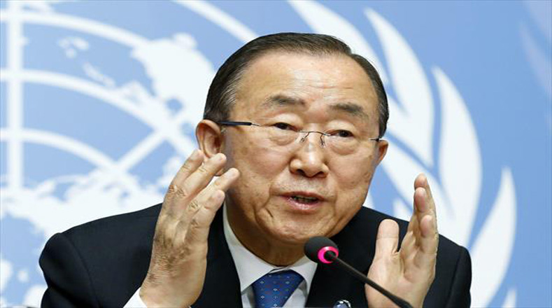 Ban Ki-moon instó a las partes a 