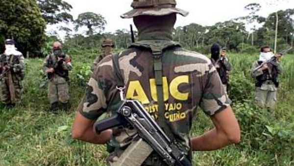 Colombia - Quindío presencia actual del paramilitarismo