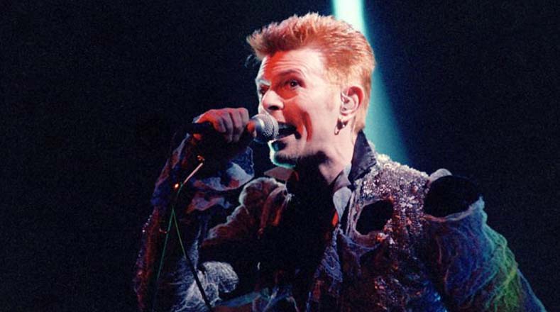 Bowie grabó 25 discos a lo largo de su carrera.