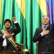 El presidente de Bolivia, Evo Morales presentó este viernes su Informe de Gestión. 