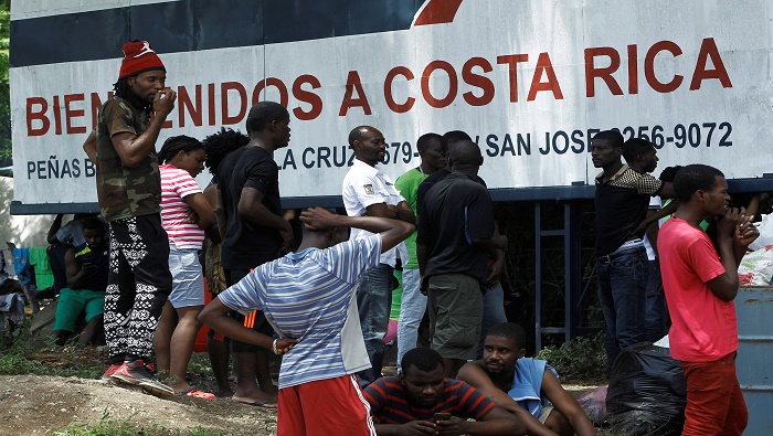 Los refugiados entrarán a Costa Rica en grupos de 200 personas cada vez.