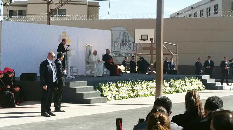  El papa Francisco visitó el Centro Penitenciario (CeReSo n3) de Ciudad Juárez