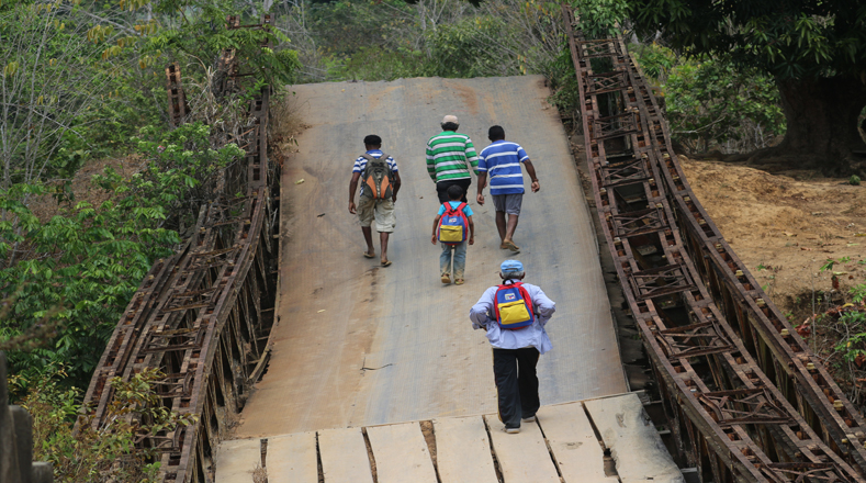 Las comunidades La Culebra, El Milagro, La Salvación y la Comunidad Indígena de Tiro Loco forman parte de la población de Guaniamo.