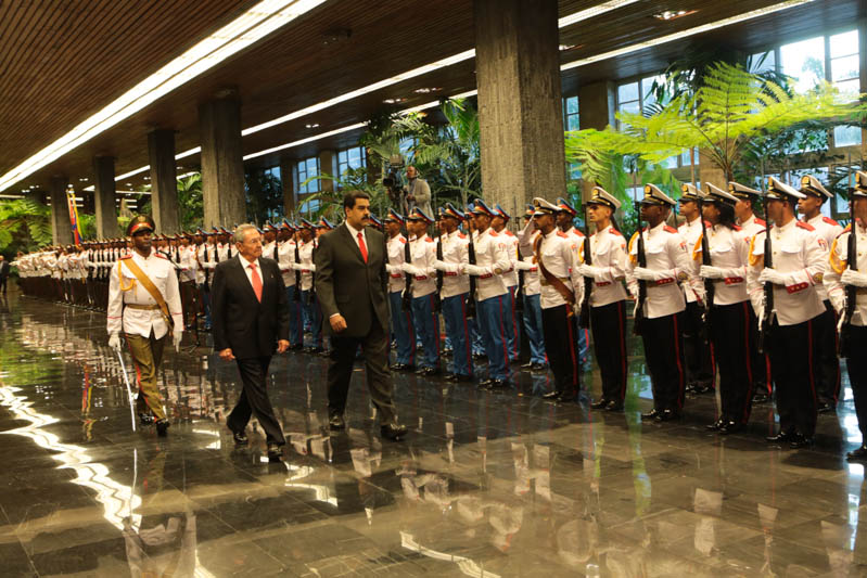 El presidente venezolano Nicolás Maduro inició actividades oficiales este viernes en Cuba.