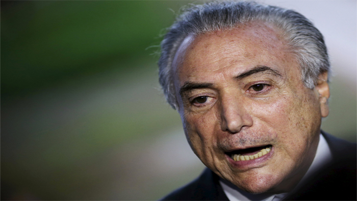 Michel Temer es señalado por conspirar contra la presidenta Dilma Rousseff.