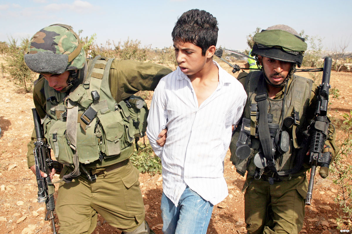 Organismos de DD.HH. han condenado la detención y encarcelamiento de niños y jóvenes árabes.
